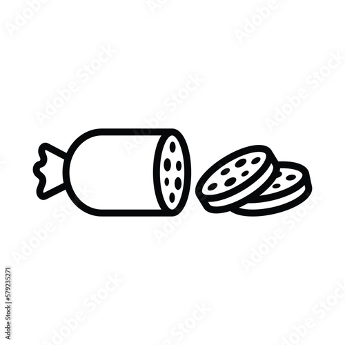 sausage icon vector design template simple and modern