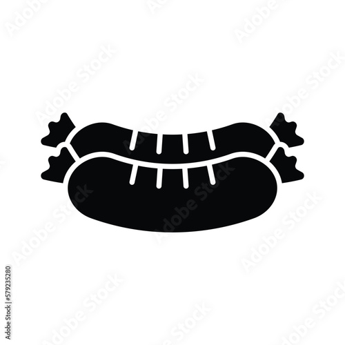 sausage icon vector design template simple and modern