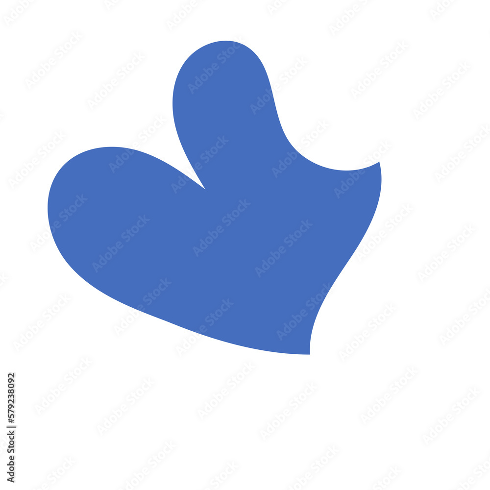 Blue Abstract Shapes Decor Blue Abstract Shapes Decor