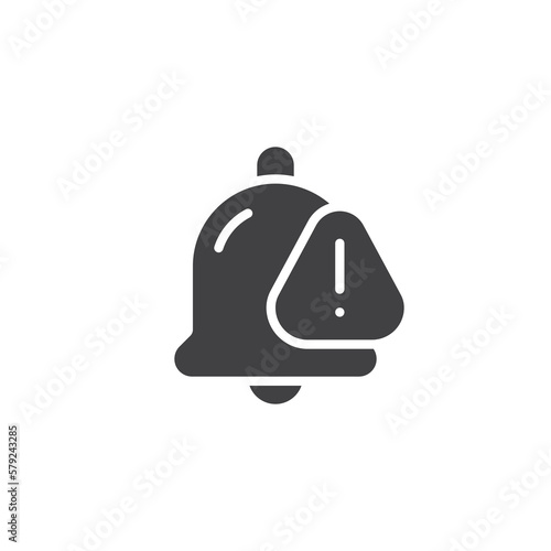 Warning notice vector icon