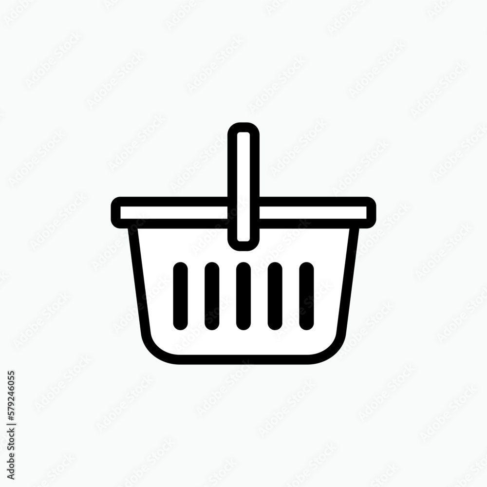 Shopping Cart Icon - Vector, Sign and Symbol for Design, Presentation, Website or Apps Elements. Shopping Cart Icon - Vector, Sign and Symbol for Design, Presentation, Website or Apps Elements.