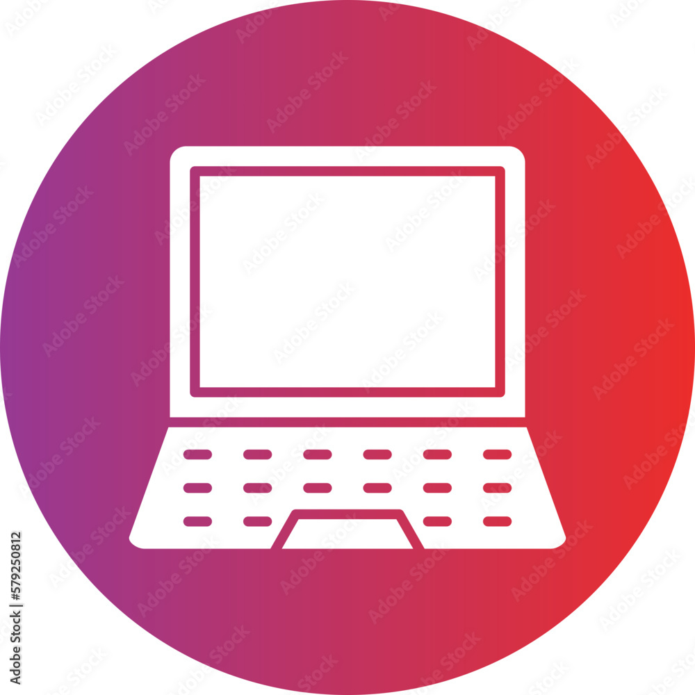 Vector Design Laptop Icon Style Vector Design Laptop Icon Style