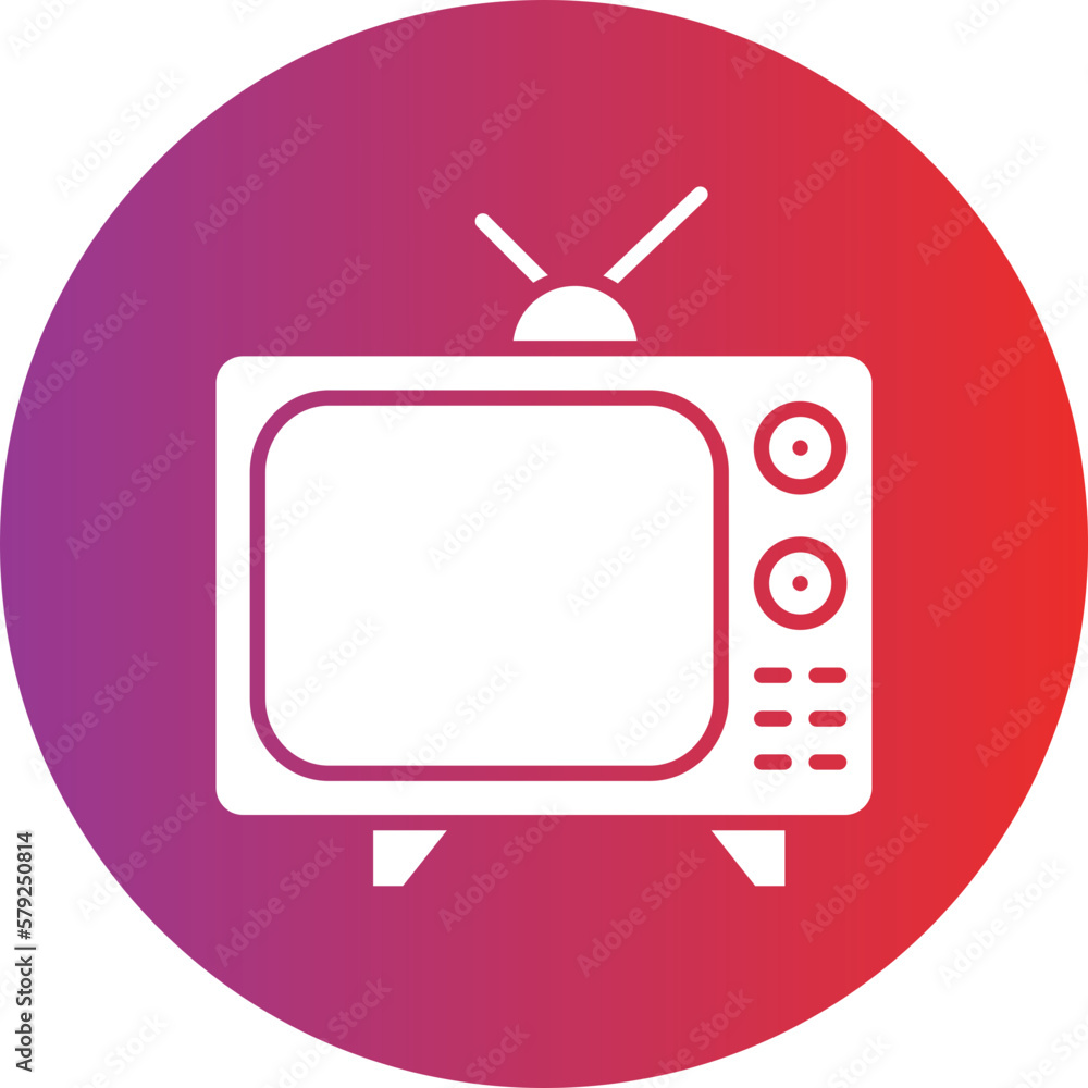 Vector Design Television Icon Style Vector Design Television Icon Style