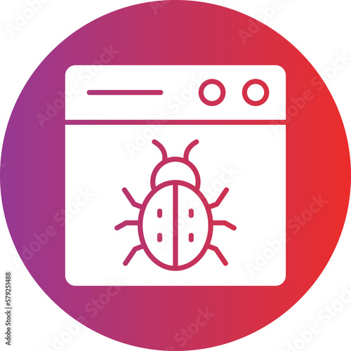 Vector Design Malware Icon Style