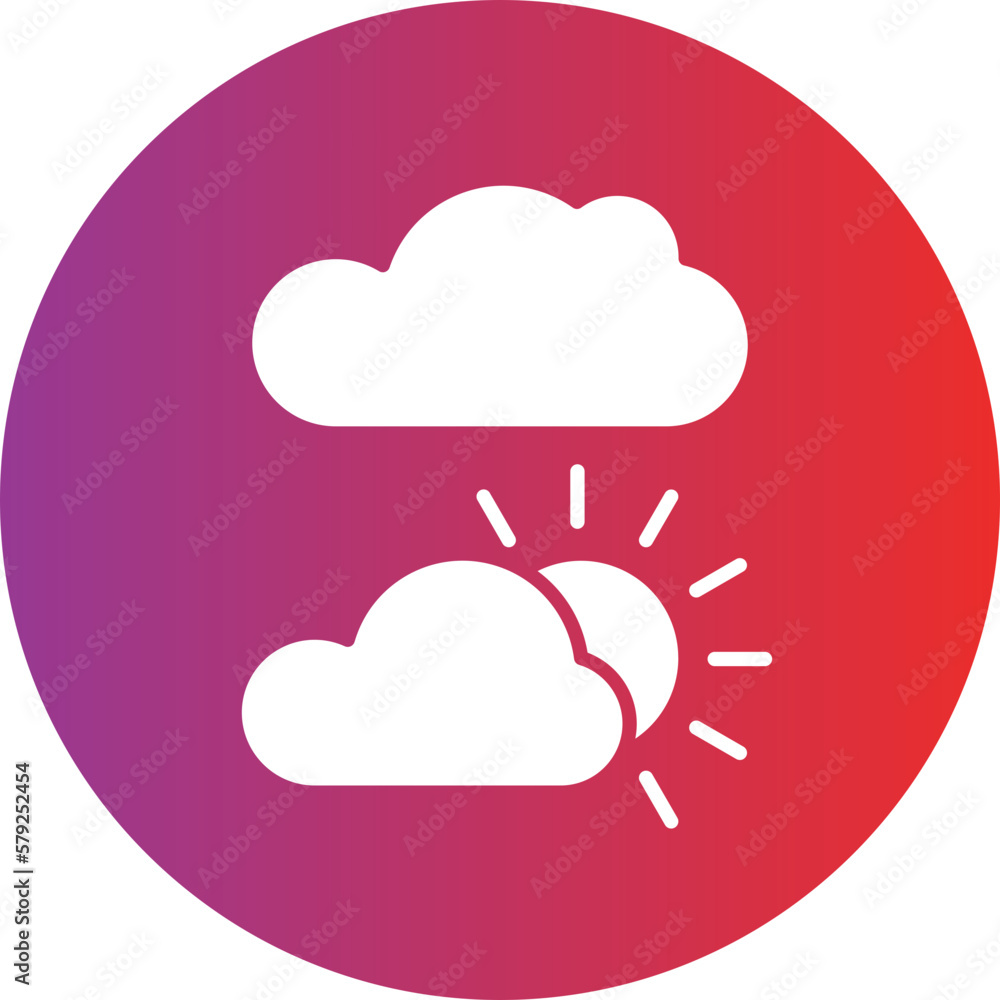 Vector Design Cloudy Icon Style Vector Design Cloudy Icon Style