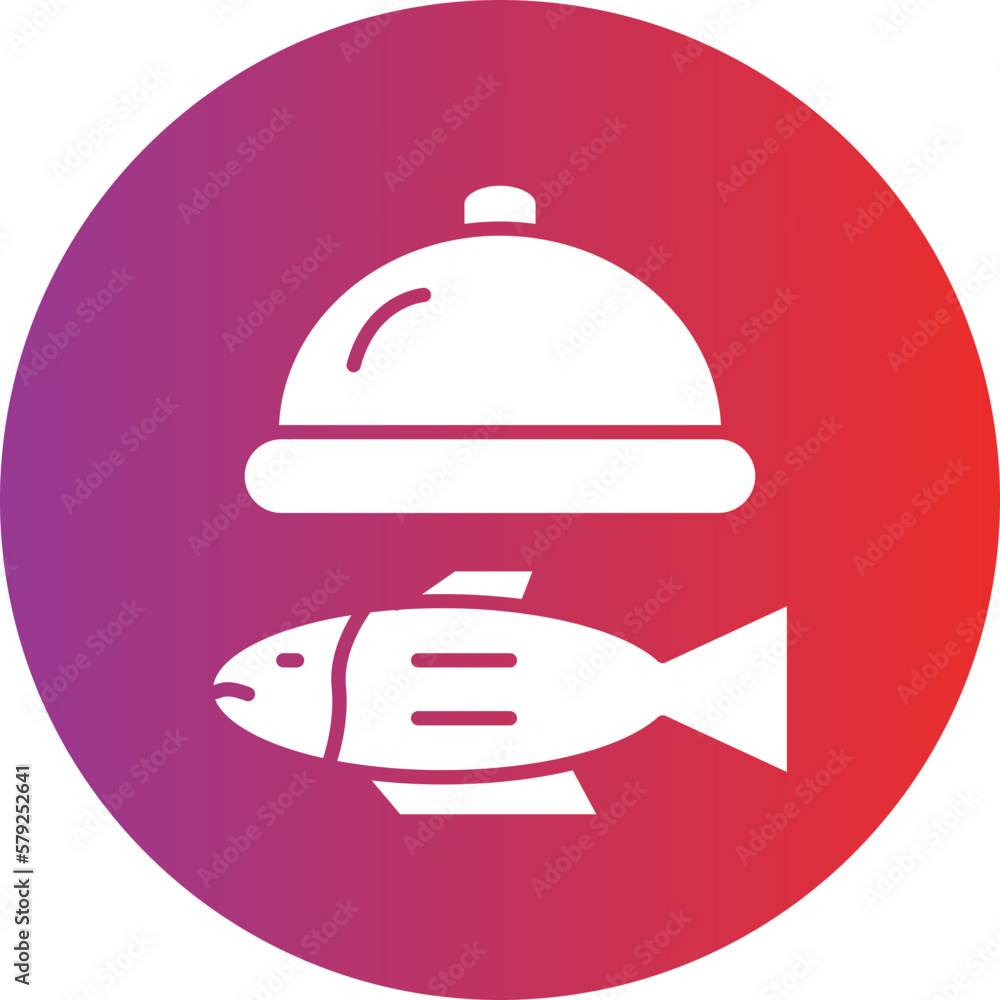 Obraz premium Vector Design Seafood Icon Style