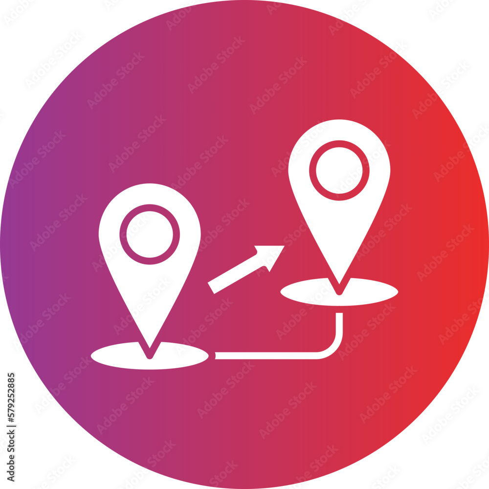 Vector Design Migration Icon Style Vector Design Migration Icon Style