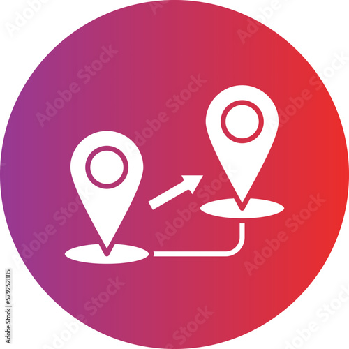 Vector Design Migration Icon Style