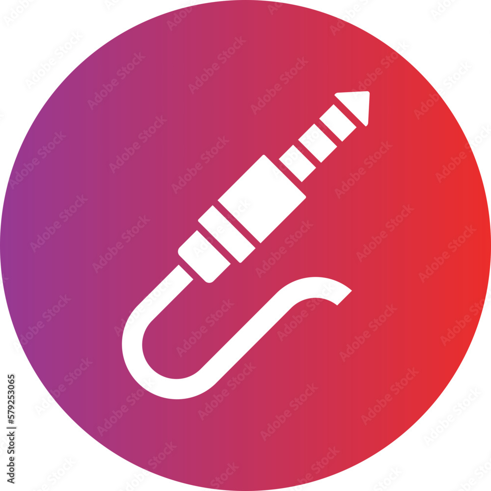 Vector Design Audio Cable Icon Style Vector Design Audio Cable Icon Style