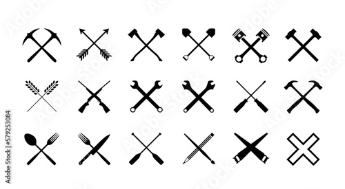 illustration of Vintage Icons