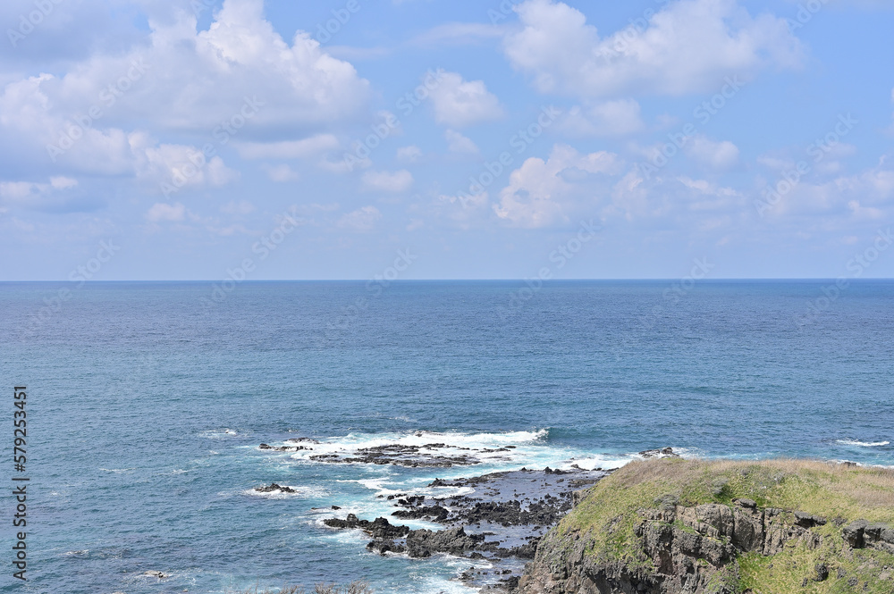 Circling the northeastern coast in spring