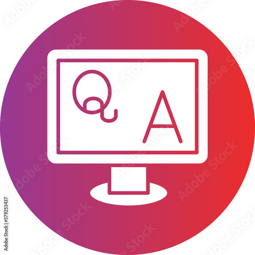 Vector Design QA Icon Style