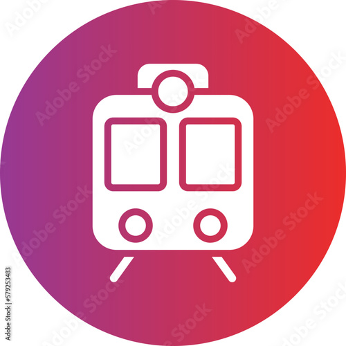 Vector Design Train Icon Style