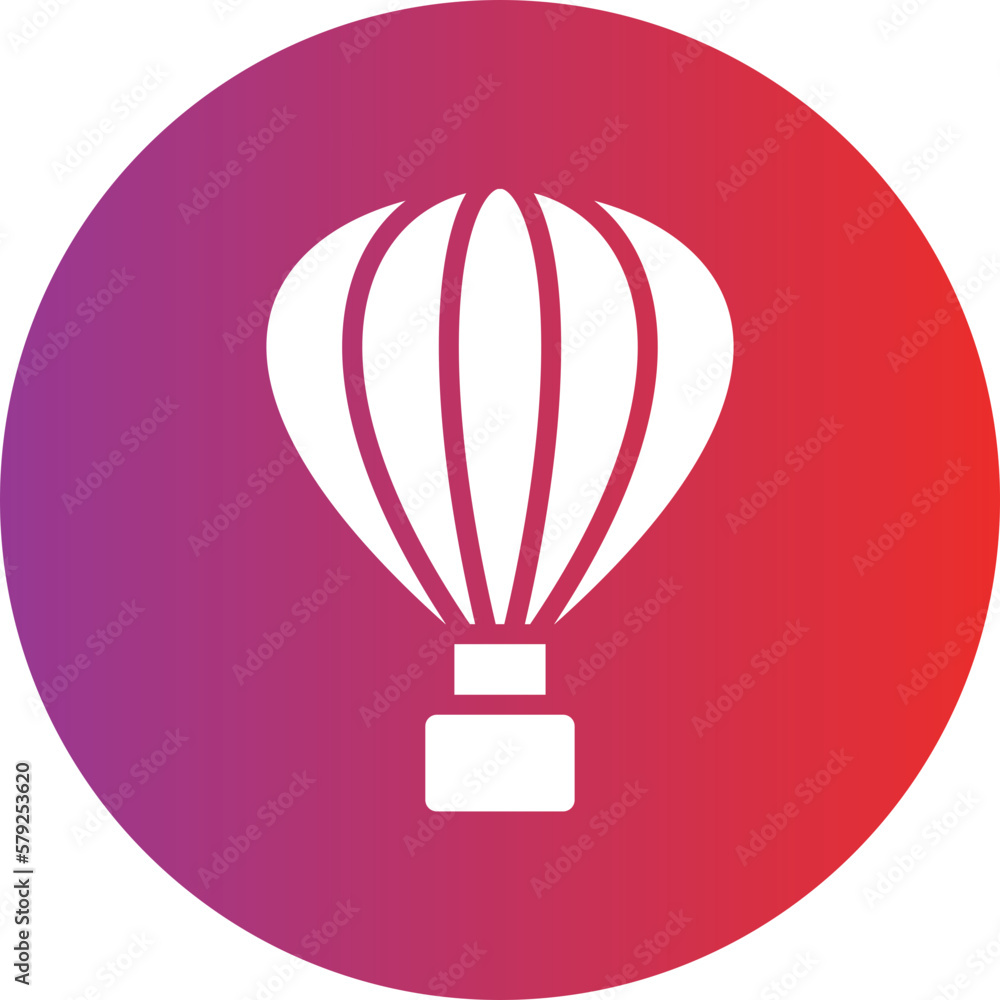 Vector Design Air Balloon Icon Style Vector Design Air Balloon Icon Style