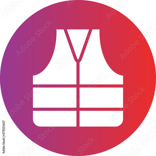 Vector Design Life Jacket Icon Style