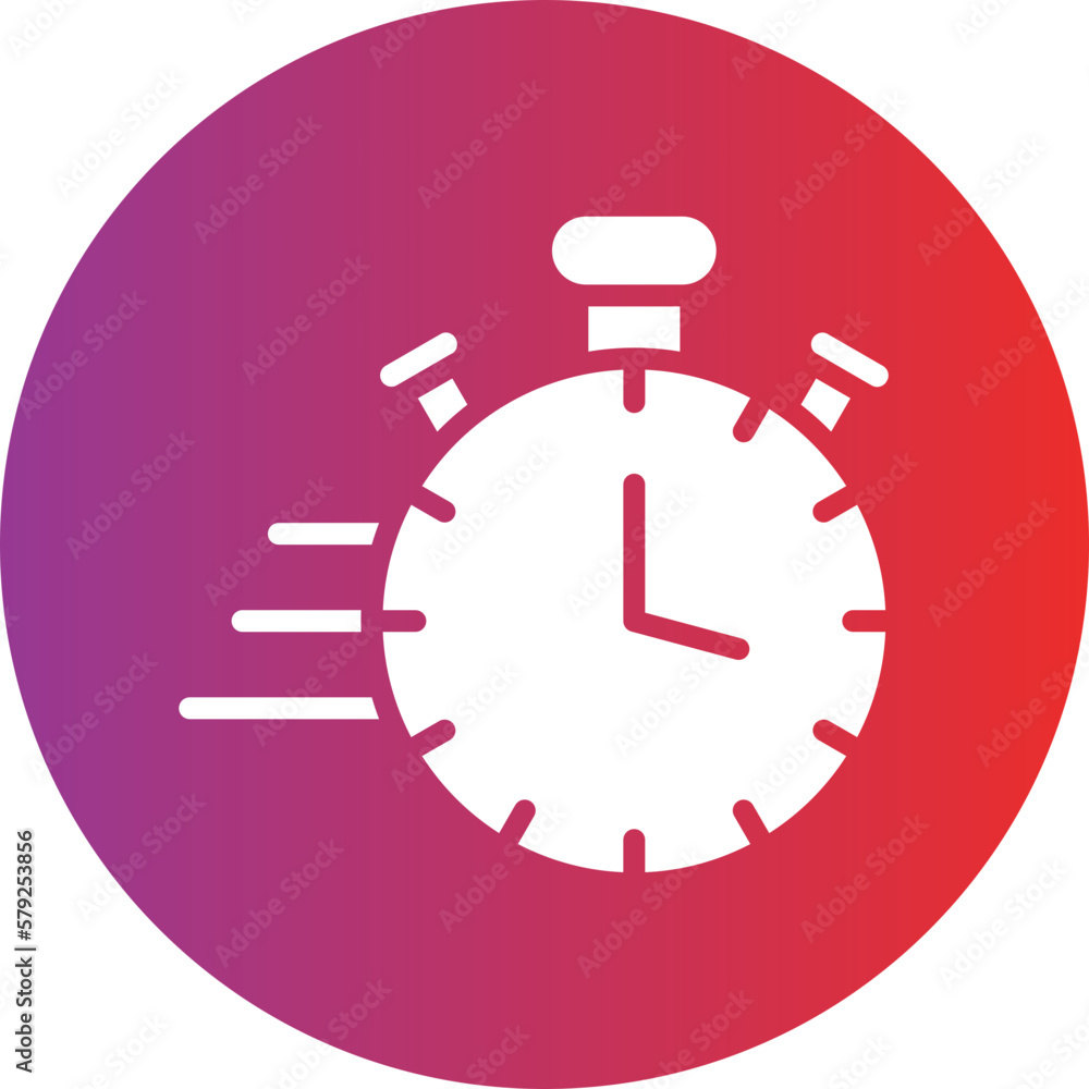 Vector Design Fast Time Icon Style Vector Design Fast Time Icon Style