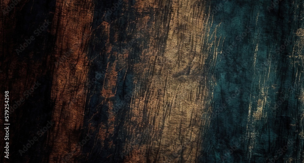 Naklejka premium Wallpaper with Grunge vintage fabric. Abstract background generative ai
