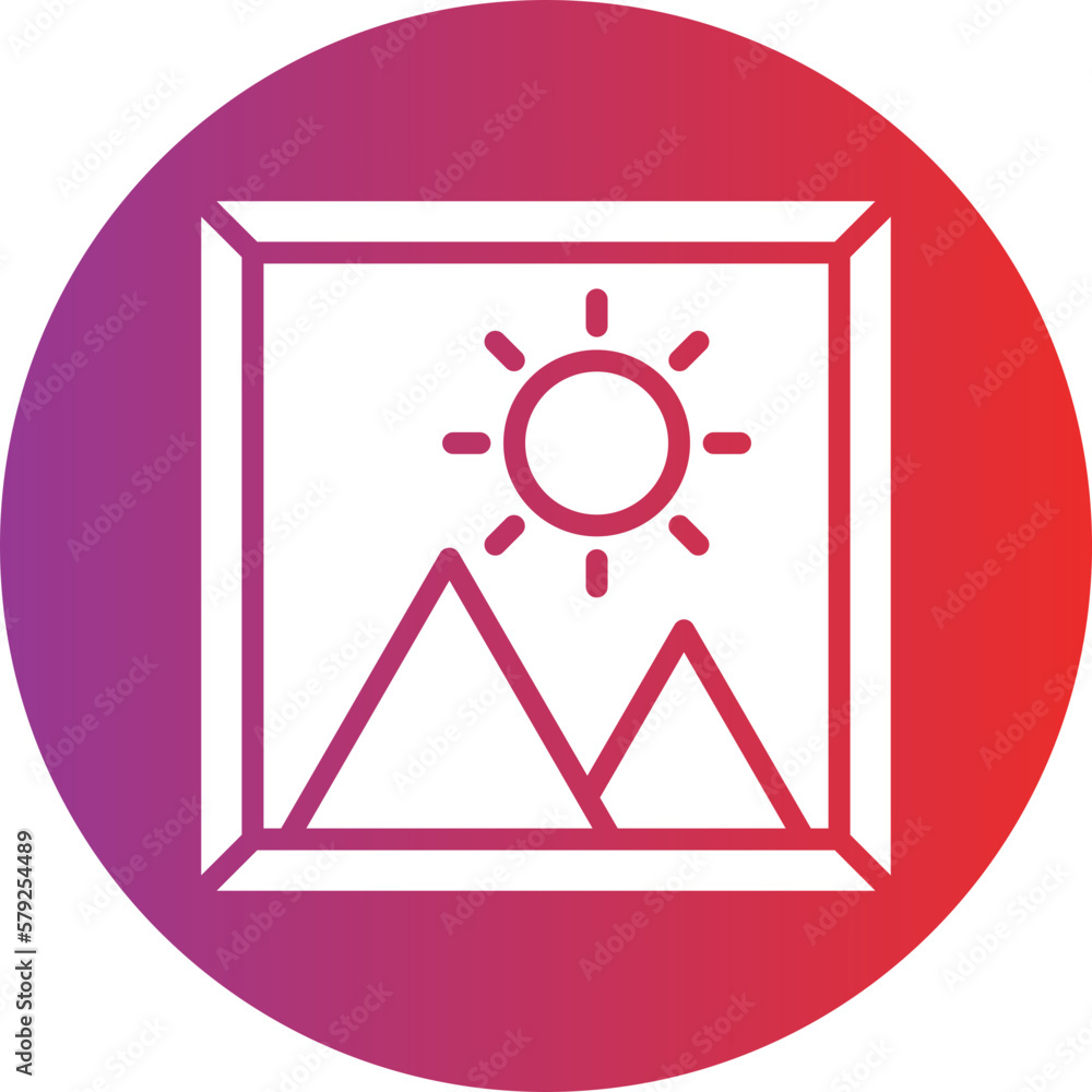 Vector Design Picture Icon Style Vector Design Picture Icon Style