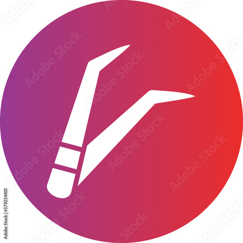 Vector Design Tweezers Icon Style