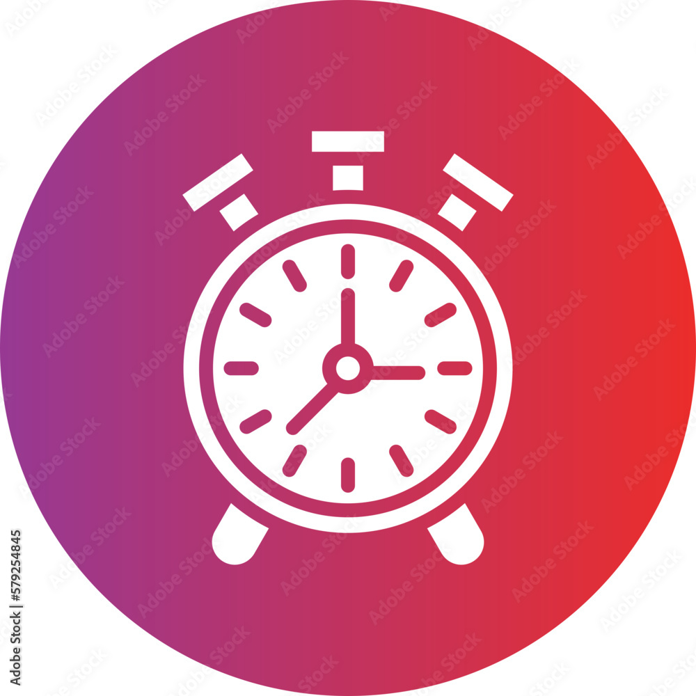 Vector Design Alarm Clock Icon Style Vector Design Alarm Clock Icon Style