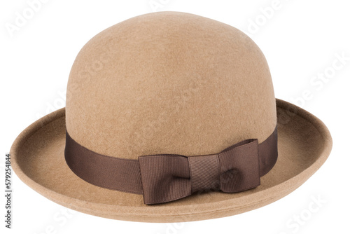 Print op canvas 山高帽(bowler hat)