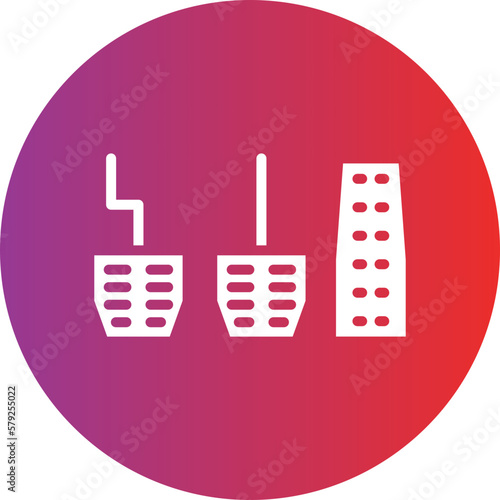 Vector Design Pedals Icon Style