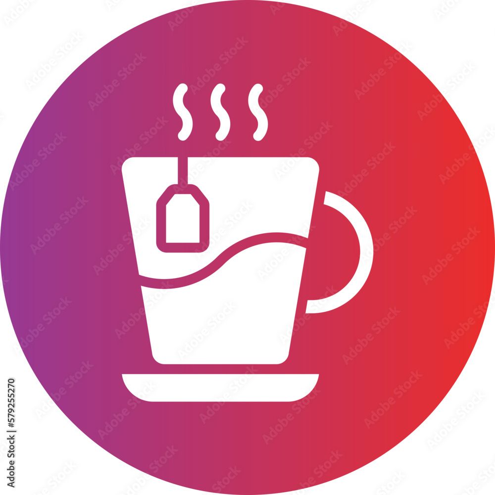 Vector Design Tea Cup Icon Style Vector Design Tea Cup Icon Style