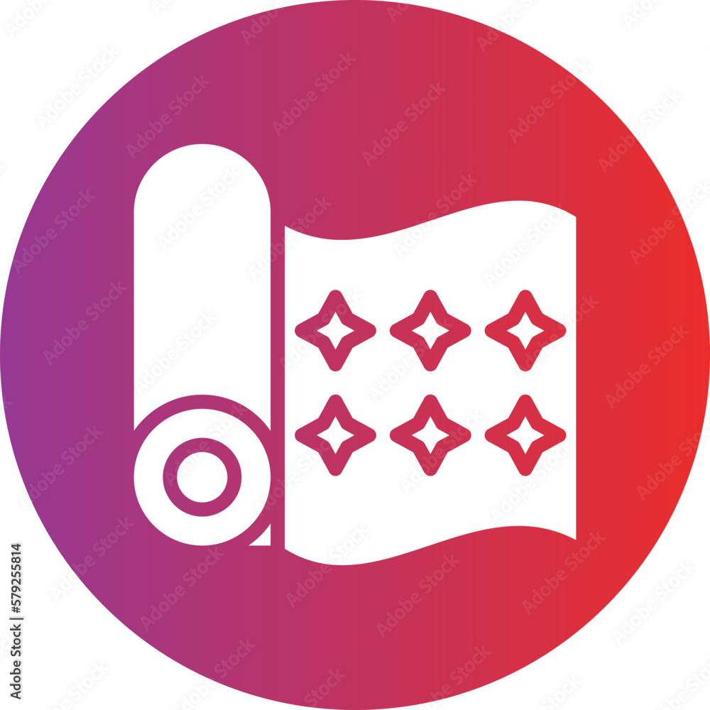 Fototapeta premium Vector Design Fabric Icon Style