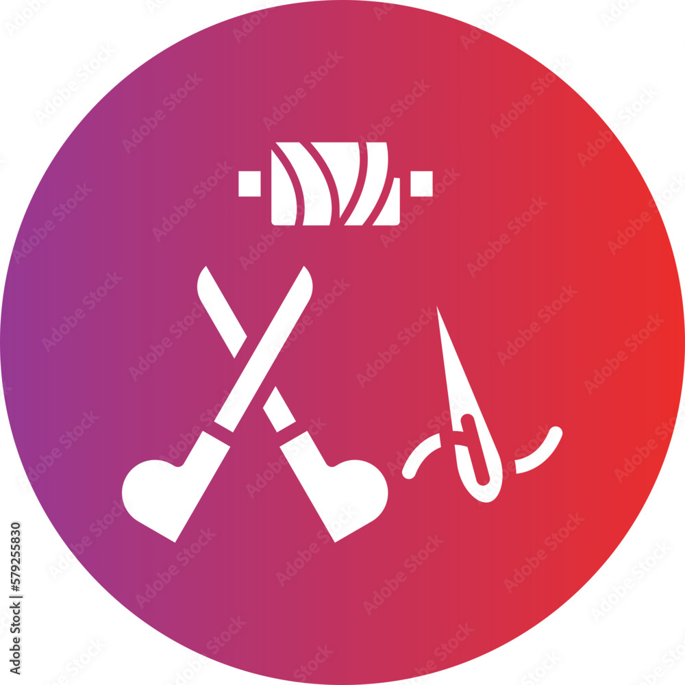 Vector Design Sewing Tool Icon Style Vector Design Sewing Tool Icon Style
