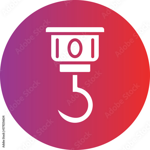 Vector Design Pirate Hook Icon Style