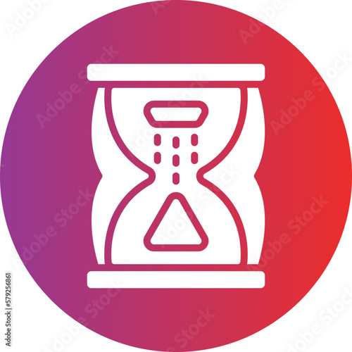 Vector Design Hourglass Icon Style