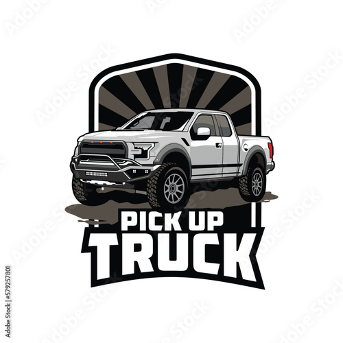 truck vector american truck 4wd vector truck pick up truk illustration of a car
