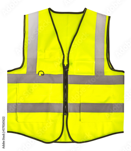 Safety Vest Reflective shirt beware, guard, traffic shirt, safety shirt, rescue, police, security shirt on white background PNG File.