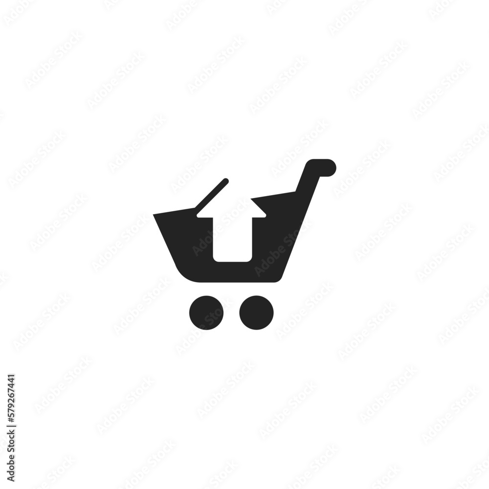 Upload Cart - Pictogram (icon) Upload Cart - Pictogram (icon)
