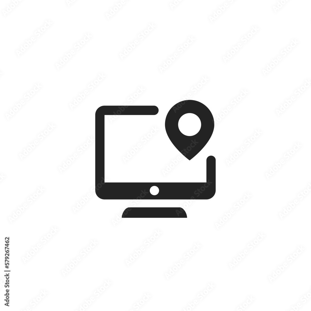 System Location - Pictogram (icon) System Location - Pictogram (icon)