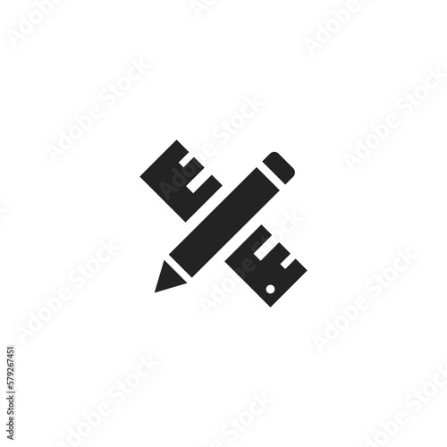 Ruler - Pictogram (icon) 