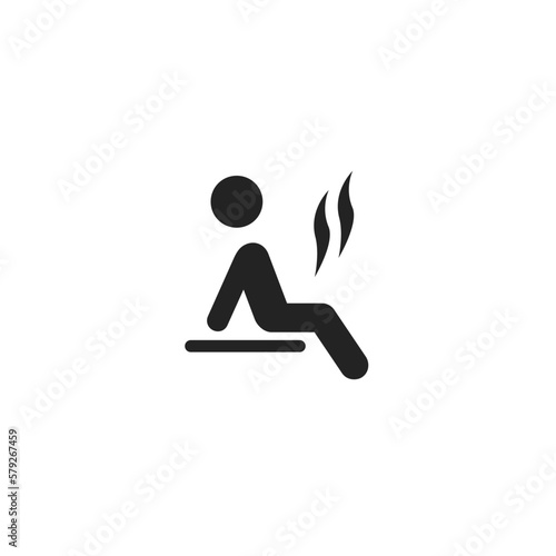 Hot Bath - Pictogram (icon) 
