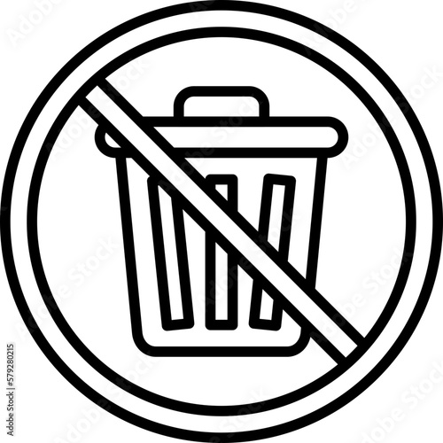 Prohibited Sign Icon