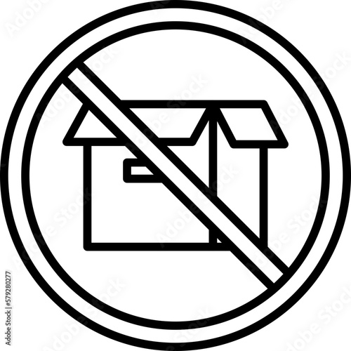 Prohibited Sign Icon