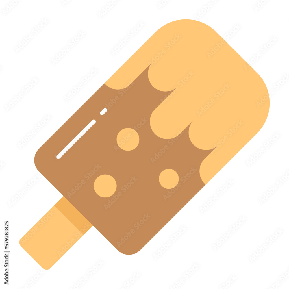 Modern and beautiful icon of ice bar, dessert in editable style Modern and beautiful icon of ice bar, dessert in editable style