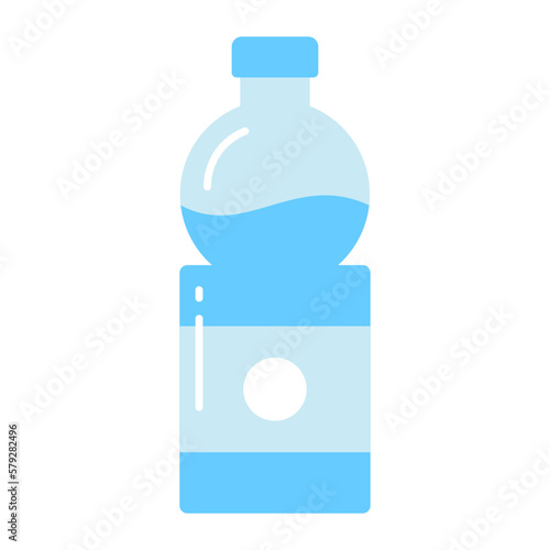 Check out an amazing icon of water bottle in editable style