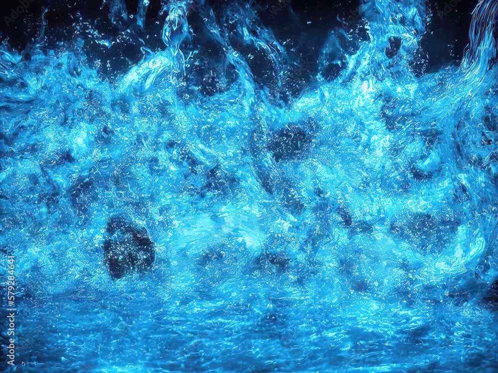 Fototapeta premium Creative Abstract Liquid Glow Design Template Flyer Graphic.