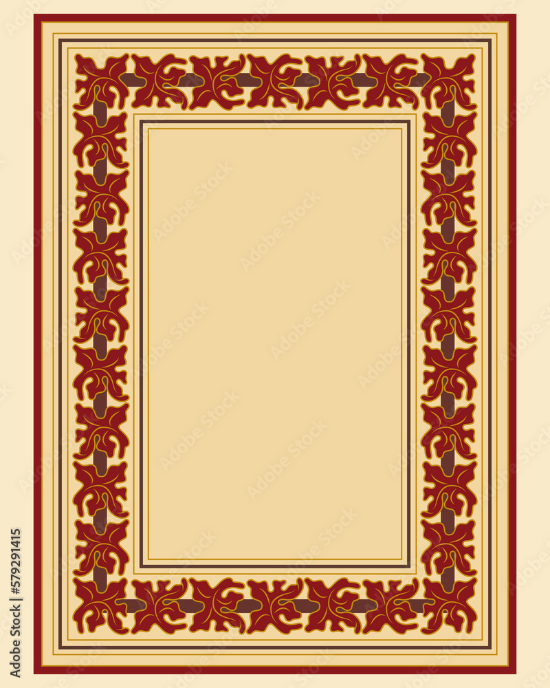 Ornamental border frame 01 Ornamental border frame 01