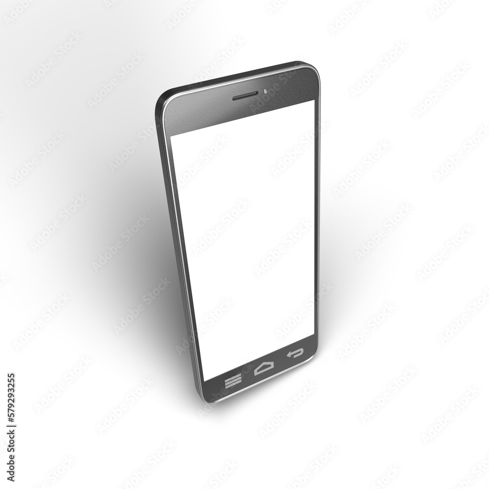 Black mobile smartphone mockup with blank screen isolated on white background with clipping path, Can use mock-up for your application or website design project. Black mobile smartphone mockup with blank screen isolated on white background with clipping path, Can use mock-up for your application or website design project.