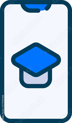Online Consultation Icon Vector - This icon is typically designed to represent an online consultation or appointment. It may feature an image of a doctor's coat or a medical symbol