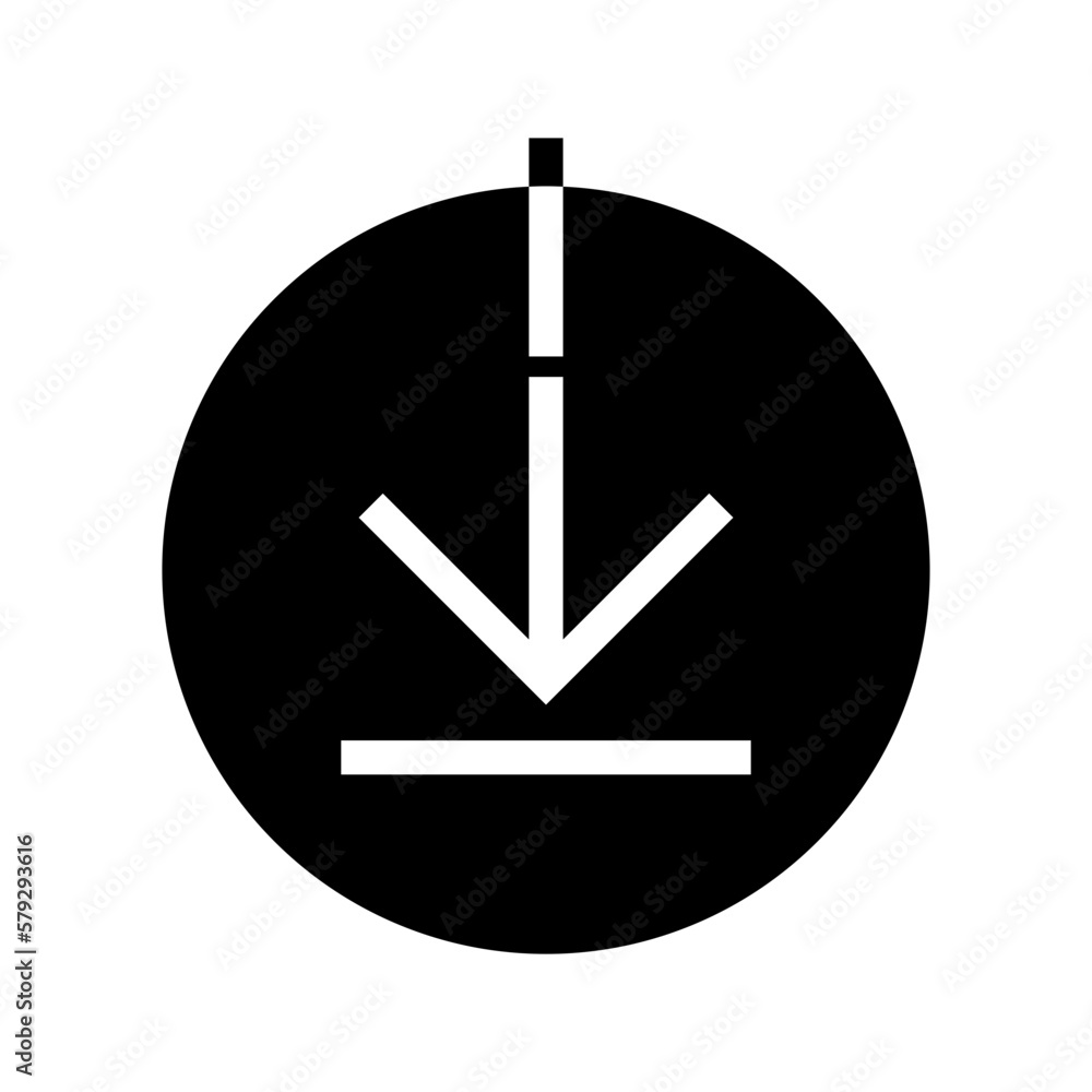 circle download icon circle download icon