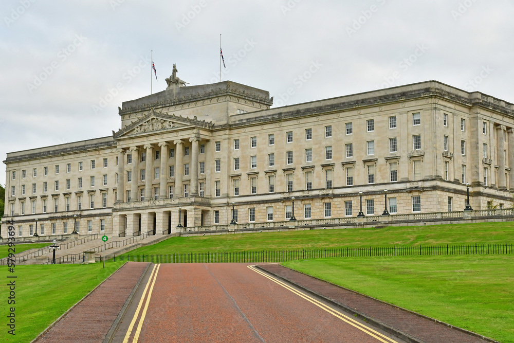 Belfast; Northern Ireland - september 15 2022 : the picturesque city
