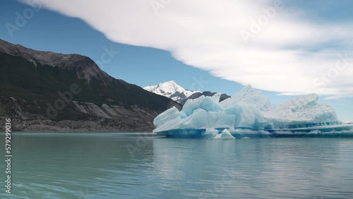 Icebergs at Spegazzini Glacier Los Glaciares National Park, Patagonia, Argentina photo