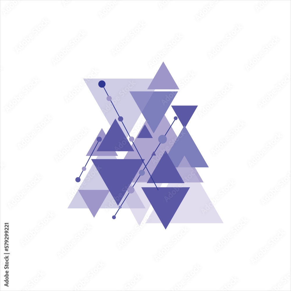 Geometric Triangle Shape Geometric Triangle Shape