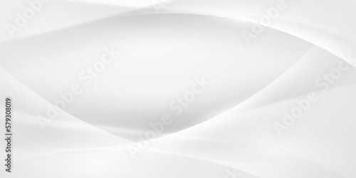 Modern white abstract technology wave background design vector illustration